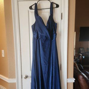 Formal Gown Turquoise Blue Dress